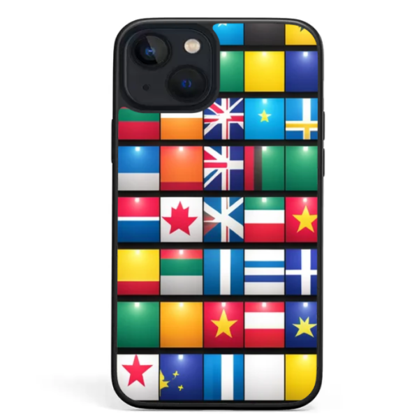 Country Flags Casetumize phone case telefoonhoesje